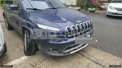 Photo 1 of 12: 2015 Jeep Cherokee, VIN 1C4PJMDY5FW600747 — Korean insurance auction