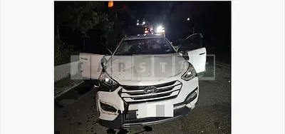 Photo 1 of 5: 2015 Hyundai Santa Fe DM — Korean insurance auction