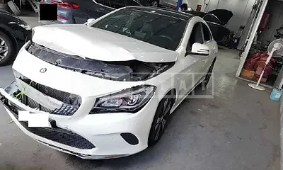 Photo 1 of 20: 2017 Mercedes-Benz CLA250 4Matic, VIN WDDSJ4GB7HN497654 — Korean insurance auction