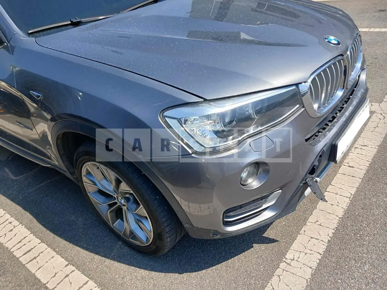 Photo 2 of 12: 2016 BMW X3 xDrive20d, VIN WBAWZ5108G0L23327 — Korean insurance auction