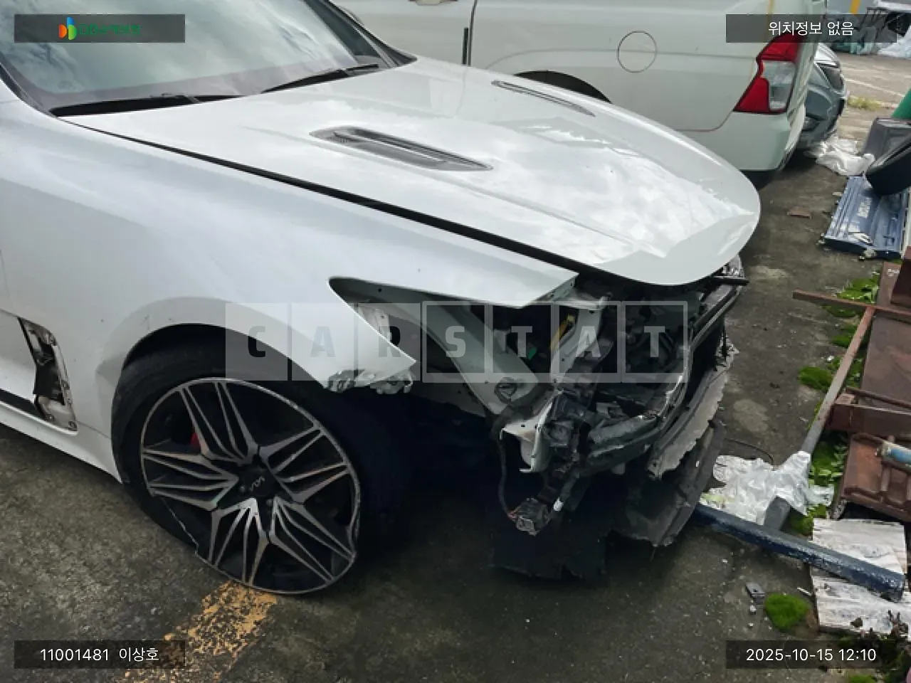 Photo 2 of 12: 2021 Kia Stinger, VIN KNAE251DBNS116979 — Korean insurance auction