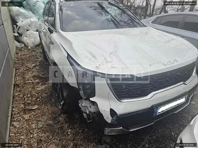 Photo 1 of 15: 2024 Kia Sorento, VIN KNARJ81FGRA316245 — Korean insurance auction