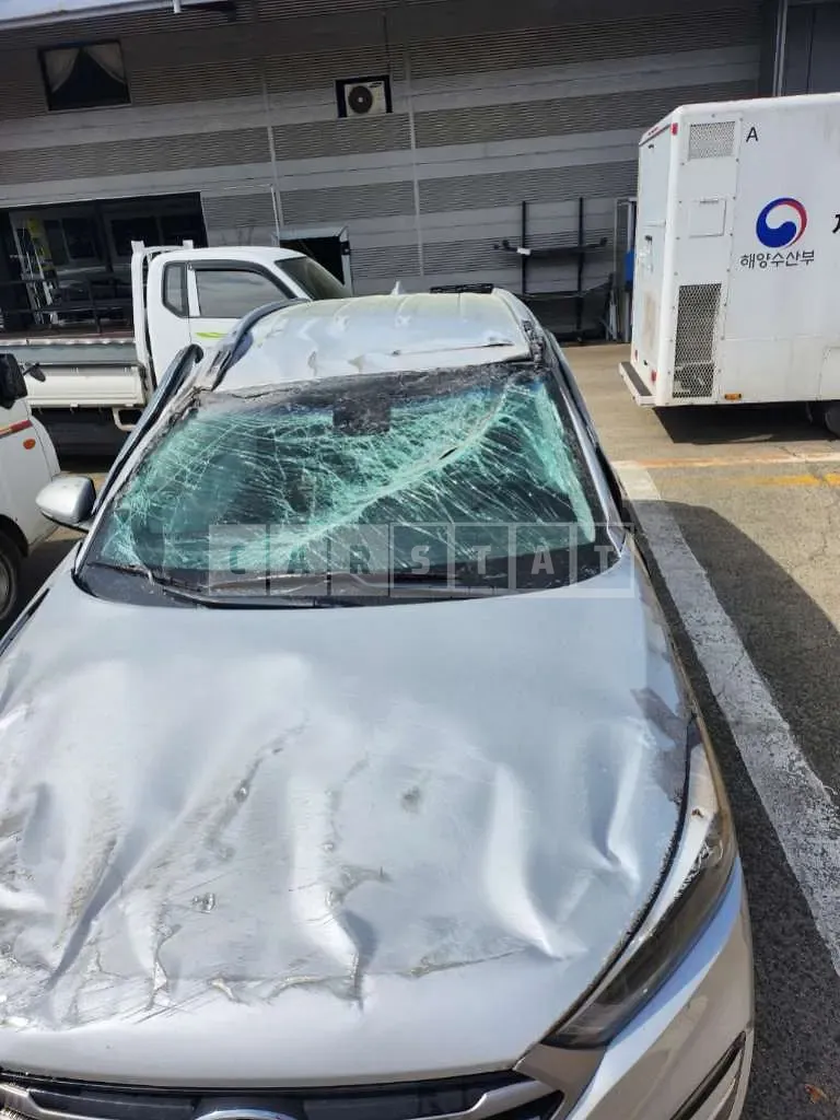 Photo 2 of 9: 2018 Hyundai Tucson — Korean insurance auction