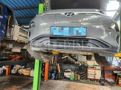 Photo 1 of 9: 2019 Hyundai Kona Electric Car — Korean insurance auction