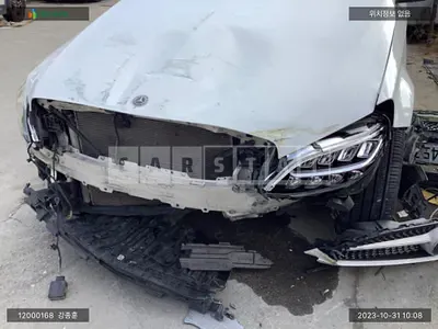 Photo 1 of 18: 2019 Mercedes-Benz C220 d 4Matic, VIN WDDWF1FB9KR501688 — Korean insurance auction