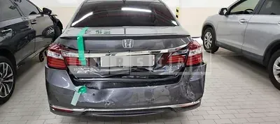 Photo 1 of 13: 2017 Honda Toyota Accord Hybrid, VIN JHMCR6650HC201855 — Korean insurance auction
