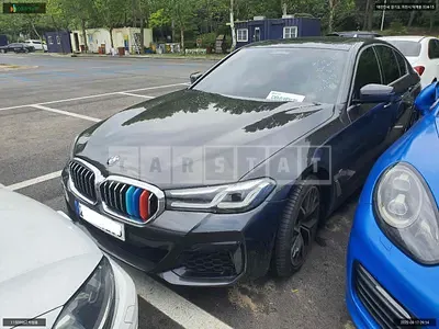 Photo 1 of 10: 2021 BMW 530i xDrive, VIN WBA31BJ00MWX23125 — Korean insurance auction