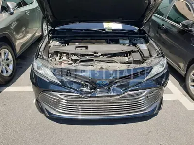 Photo 1 of 28: 2018 Toyota Camry Hybrid, VIN JTNB21HK5J3005365 — Korean insurance auction