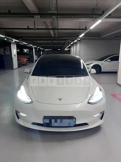 Photo 1 of 11: 2020 Tesla Model 3 Long Range — Korean insurance auction