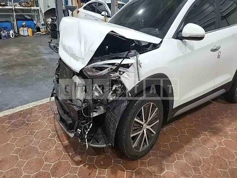 Photo 2 of 23: 2016 Hyundai Tucson, VIN KMHJ3812GHU312377 — Korean insurance auction