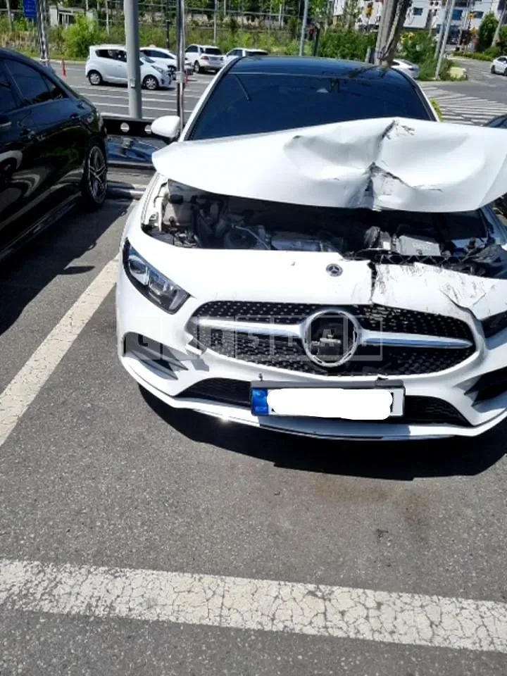 Photo 2 of 14: 2022 Mercedes-Benz A250 4Matic, VIN W1K3G4HB1NJ349388 — Korean insurance auction