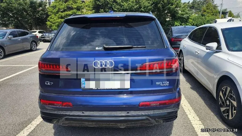 Photo 2 of 31: 2024 Audi Q7 50 TDI quattro — Korean insurance auction