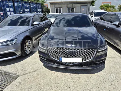 Photo 1 of 6: 2021 Genesis G80, VIN KMTGB41CDNU098300 — Korean insurance auction