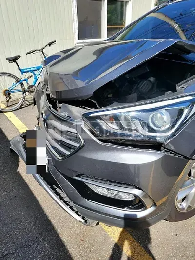 Photo 1 of 14: 2015 Hyundai Santa Fe 2.0 — Korean insurance auction