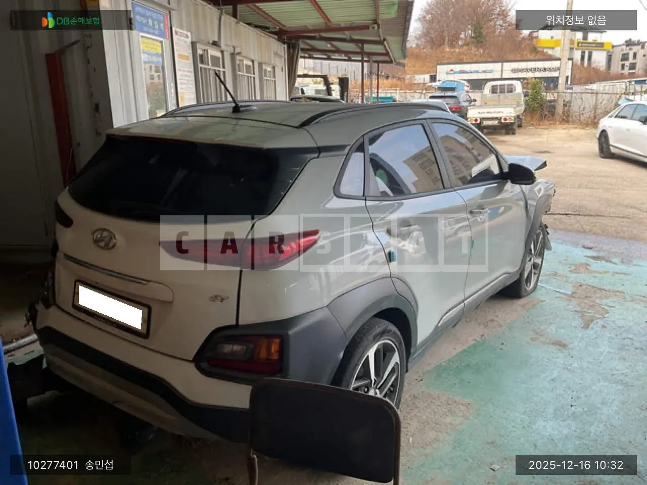 Photo 2 of 8: 2018 Hyundai Kona, VIN KMHK4815GJU246047 — Korean insurance auction