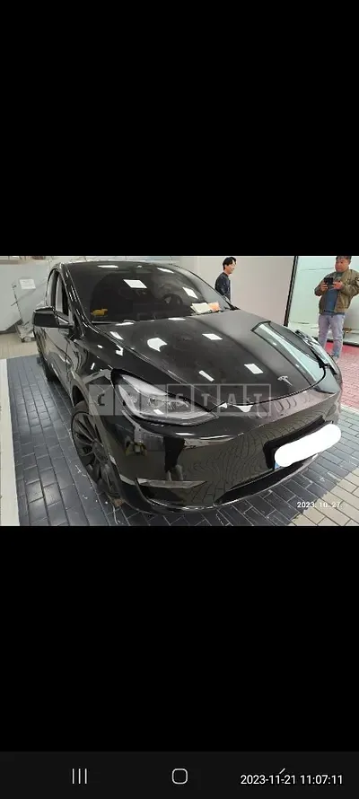Photo 1 of 14: 2023 Tesla Model Y Performance, VIN 7SAYGDEF3PF642603 — Korean insurance auction