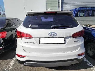 Photo 1 of 14: 2016 Hyundai Santa Fe, VIN KMHSW81UBGU605073 — Korean insurance auction