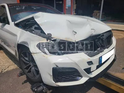 Photo 1 of 17: 2022 BMW 520i, VIN WBA11BH08NWX49258 — Korean insurance auction