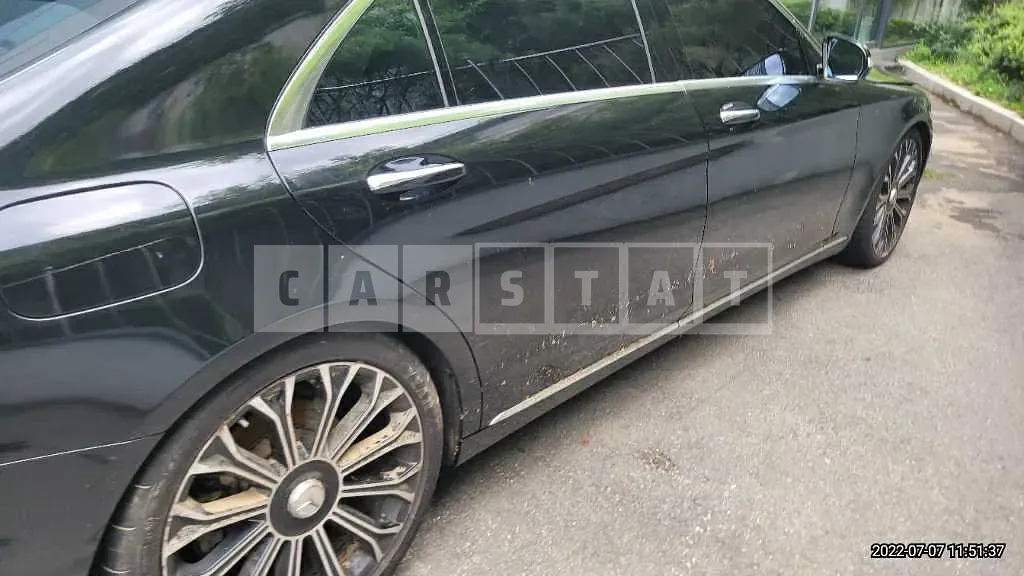 Photo 2 of 50: 2020 Mercedes-Benz S560 4Matic, VIN W1KUG8GB5LA529337 — Korean insurance auction
