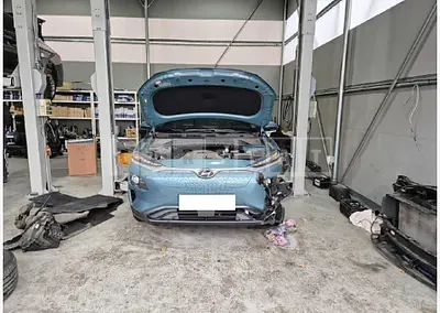 Photo 1 of 23: 2019 Hyundai Kona Electric — Korean insurance auction
