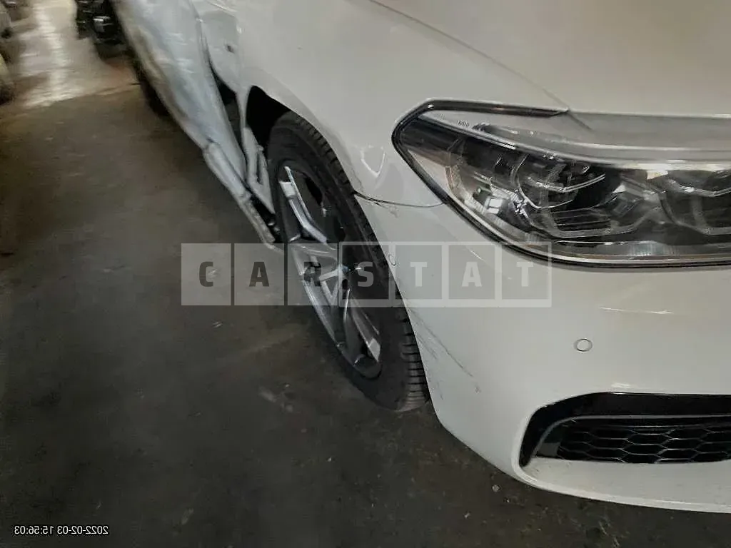 Photo 2 of 9: 2020 BMW 520i M Sport Package, VIN WBAJK9105LCE68374 — Korean insurance auction