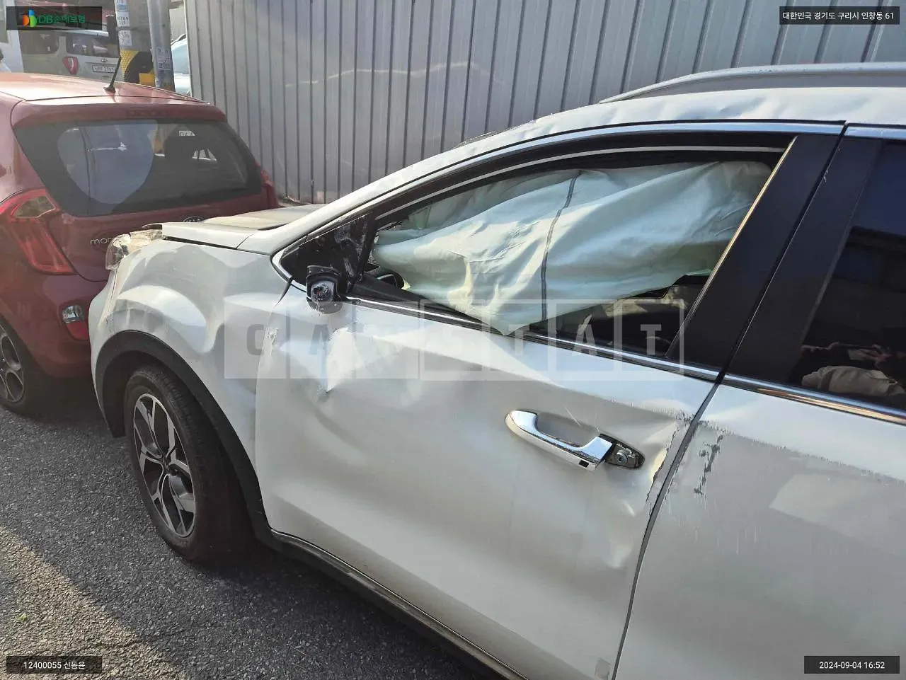 Photo 2 of 15: 2020 Kia Sportage, VIN KNAPP81ABLK853589 — Korean insurance auction