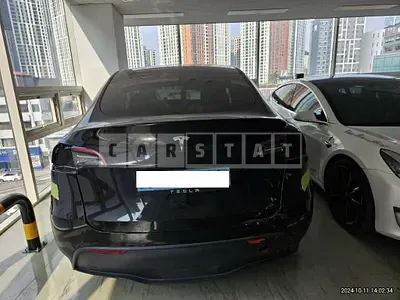 Photo 1 of 5: 2021 Tesla Model Y Standard Range — Korean insurance auction