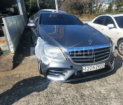 Photo 1 of 8: 2020 Mercedes-Benz S350d 4Matic, VIN W1KUF2BB8LA583609 — Korean insurance auction