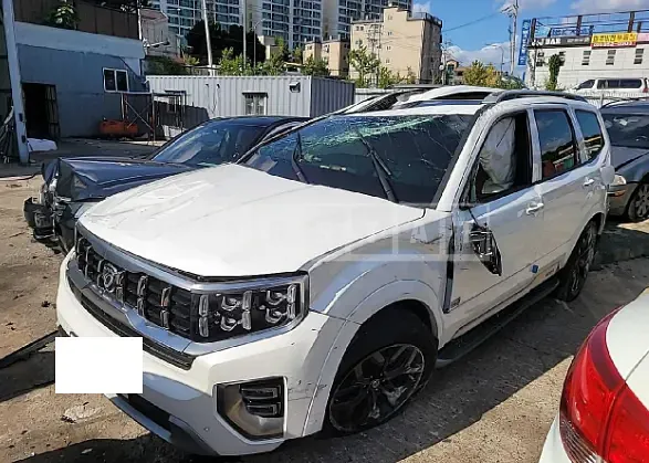 Photo 2 of 8: 2021 Kia Mojave, VIN KNAKN814DMA212682 — Korean insurance auction