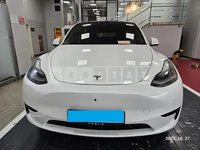 Photo 1 of 48: 2023 Tesla Model Y RWD, VIN LRWYGCFS7PC104287 — Korean insurance auction