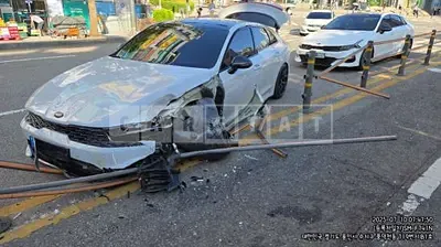 Photo 1 of 8: 2020 Kia K5 — Korean insurance auction