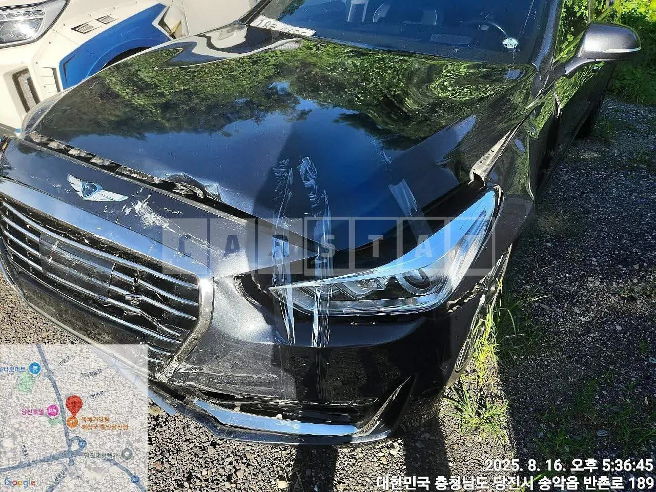 Photo 2 of 6: 2016 Hyundai Genesis EQ900, VIN KMHG541HDGU004878 — Korean insurance auction