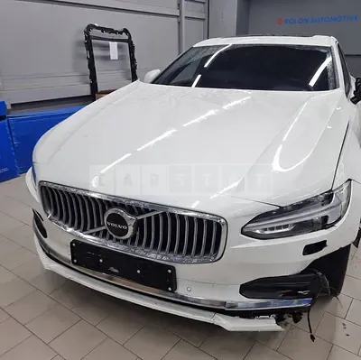 Photo 1 of 25: 2021 Volvo S90 B5, VIN LVYPTL12DMP232565 — Korean insurance auction