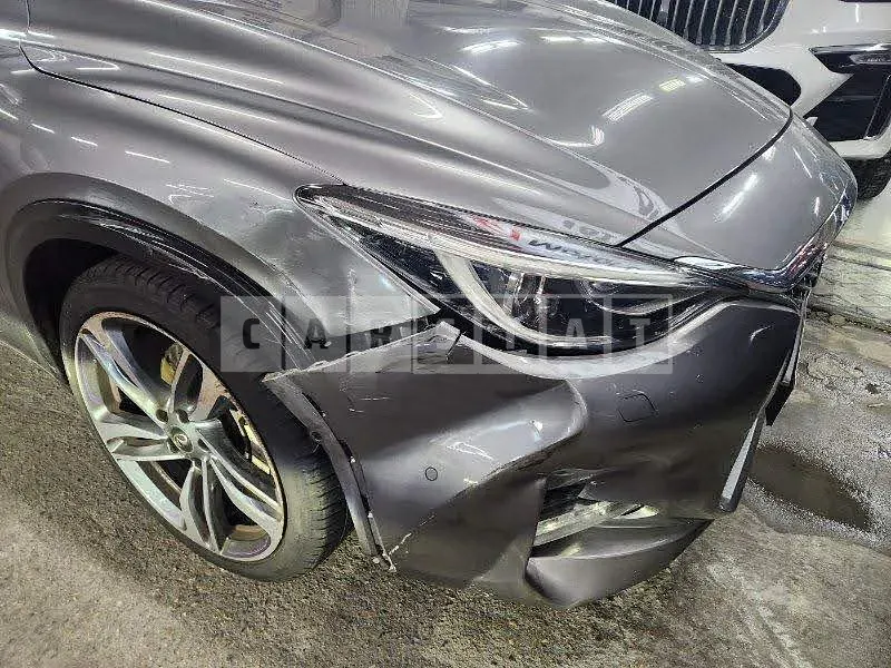 Photo 2 of 23: 2018 Infiniti Nissan Q30, VIN SJKCH53E5JA061136 — Korean insurance auction
