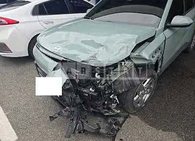 Photo 1 of 7: 2023 Hyundai Kona — Korean insurance auction