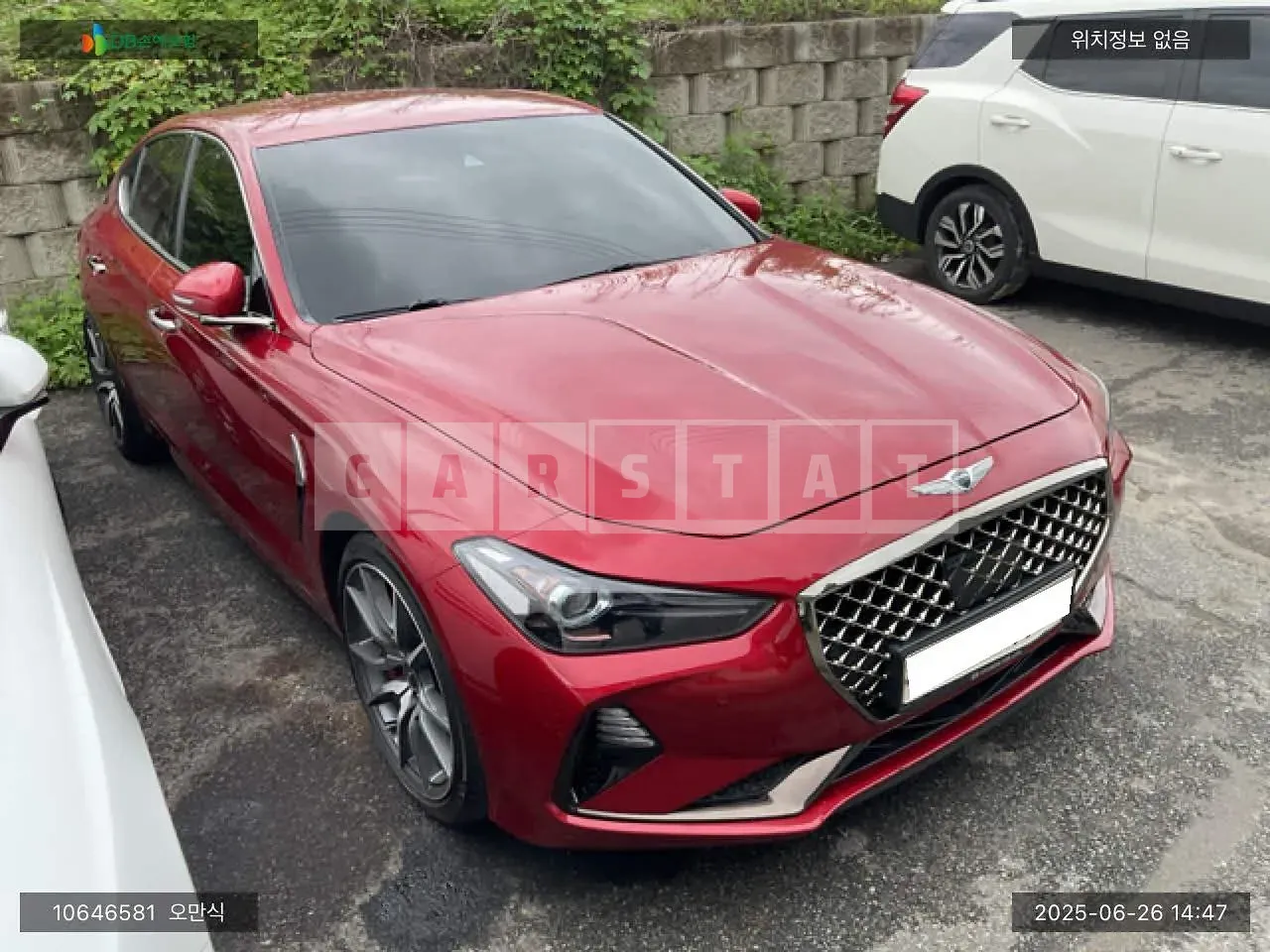 Photo 2 of 15: 2019 Genesis G70, VIN KMTG341ABLU060475 — Korean insurance auction