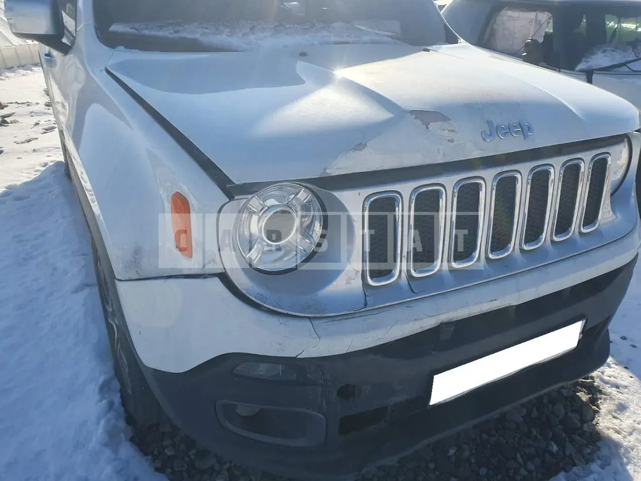 Photo 2 of 12: 2018 Jeep Zip Renegade, VIN 1C4BU0000HPG67175 — Korean insurance auction