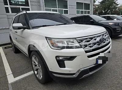 Photo 1 of 24: 2019 Ford Explorer 2.3 AWD, VIN 1FM5K8FH1KGA33302 — Korean insurance auction
