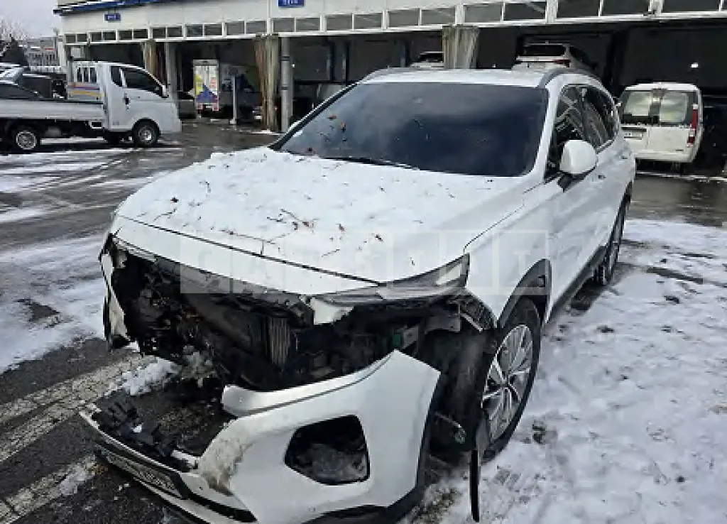 Photo 2 of 15: 2019 Hyundai Santa Fe, VIN KMHS281BBKU139411 — Korean insurance auction