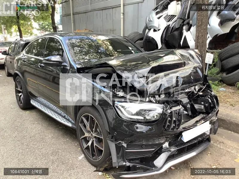 Photo 2 of 18: 2022 Mercedes-Benz GLC 43, VIN W1N0J6EB1NG112484 — Korean insurance auction