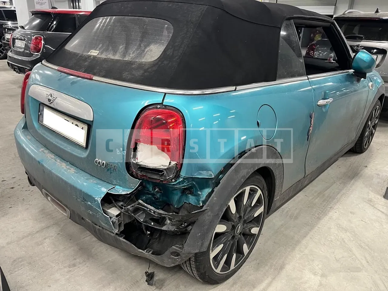 Photo 2 of 15: 2020 MINI Cooper Convertible, VIN WMWWJ7103M3M43209 — Korean insurance auction