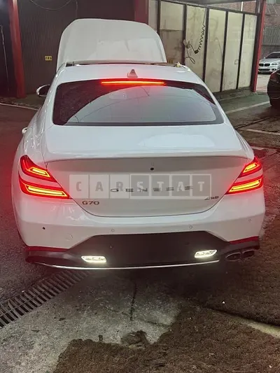 Photo 1 of 11: 2021 Genesis G70 4WD, VIN KMTG341ADMU081616 — Korean insurance auction