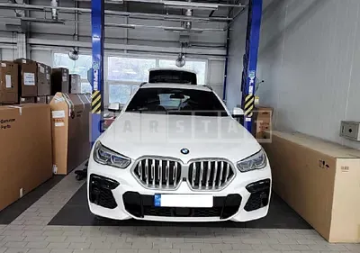 Photo 1 of 14: 2022 BMW X6 xDrive 40i, VIN WBACY6107N9L34355 — Korean insurance auction