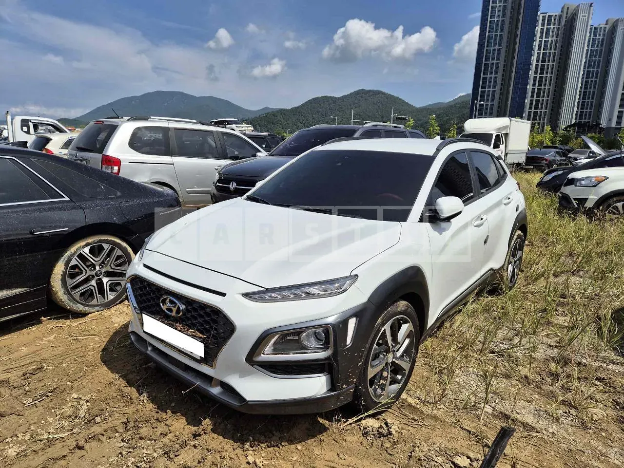 Photo 2 of 9: 2019 Hyundai Kona, VIN KMHK4815GKU391527 — Korean insurance auction