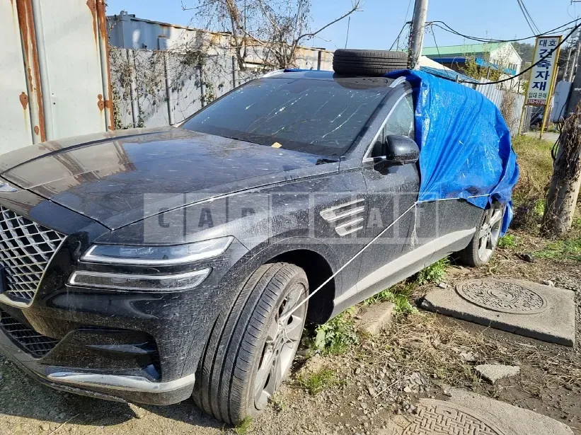 Photo 2 of 40: 2022 Genesis GV80 — Korean insurance auction