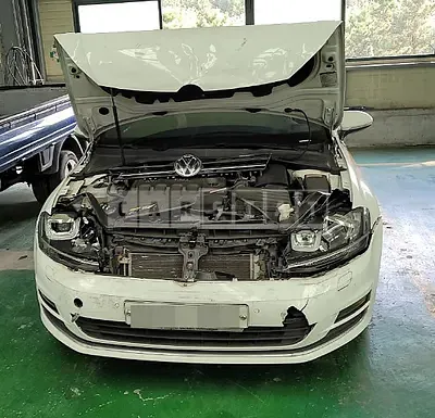 Photo 1 of 7: 2015 Volkswagen Golf 2.0 TDI BMT, VIN WVWZZZAUZGW035959 — Korean insurance auction