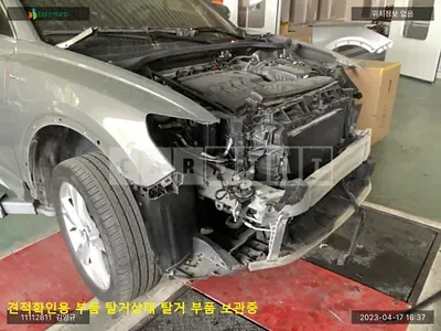Photo 1 of 15: 2020 Audi Q3 Sportback 35 TDI, VIN WAUZZZF36L1110341 — Korean insurance auction