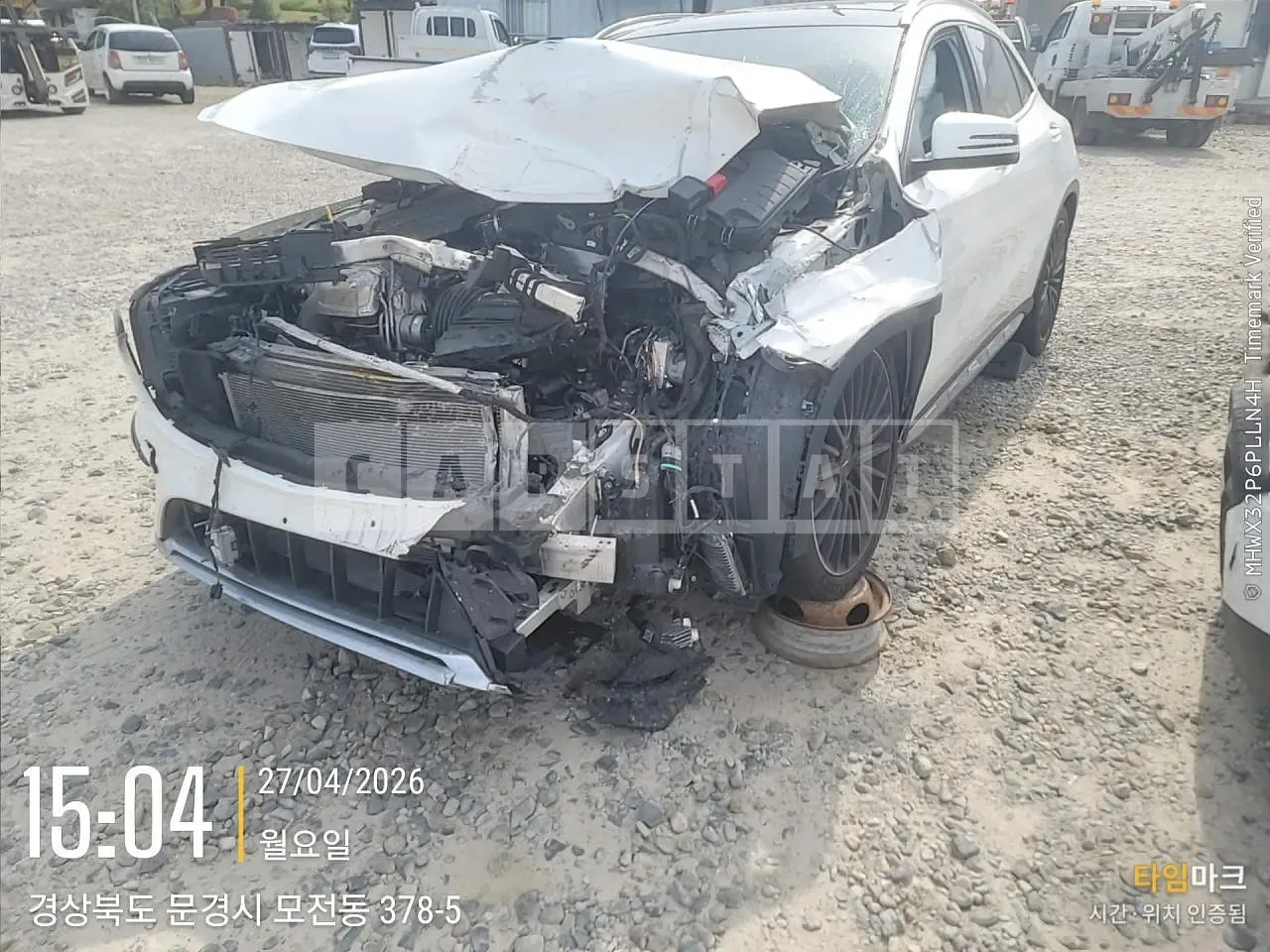 Photo 2 of 10: 2019 Mercedes-Benz GLA45 4Matic, VIN WDCTG5CB6KJ581157 — Korean insurance auction
