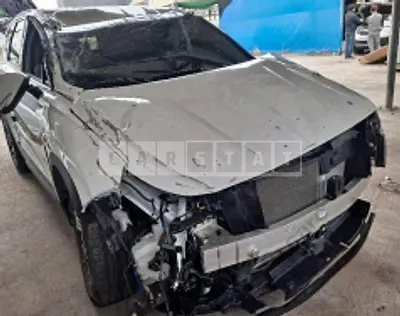 Photo 1 of 35: 2021 Hyundai Santa Fe, VIN KMHS281HGMU416079 — Korean insurance auction