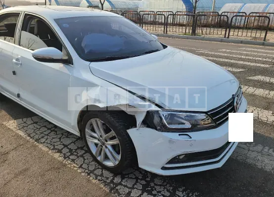 Photo 2 of 6: 2016 Volkswagen Jetta 2.0 TDI BMT Premium, VIN WVWZZZ16ZGM018629 — Korean insurance auction